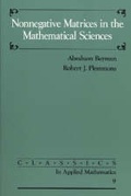 Cover: Nonnegative Matrices in the Mathematical Sciences - Society for Industrial & Applied Mathematics,U.S.
