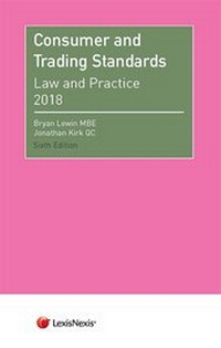 Abbildung von: Consumer and Trading Standards - Jordan Publishing