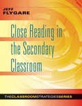 Cover: Close Reading in the Secondary Classroom - Marzano Resources