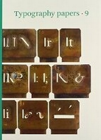 Enlarge image Cover: Typography Papers 9: 9 - Hyphen Press