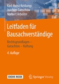 Cover: Leitfaden f&uuml;r Bausachverst&auml;ndige - Springer Vieweg