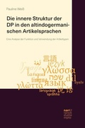 Cover: Die innere Struktur der DP in den altindogermanischen Artikelsprachen - Narr Francke Attempto