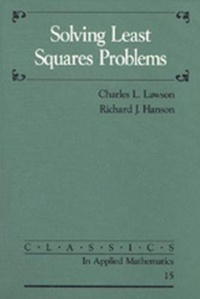 Enlarge image Cover: Solving Least Square Problems - Society for Industrial & Applied Mathematics,U.S.