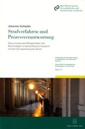 Cover: Strafverfahren und Prozessverantwortung. - Duncker & Humblot