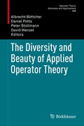 Bild: The Diversity and Beauty of Applied Operator Theory - Birkh&auml;user