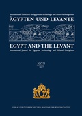 Cover: &Auml;gypten und Levante XXVII / Egypt and the Levant. XXVII (2017) - Verlag der &ouml;sterreichischen Akademie der Wissenschaften