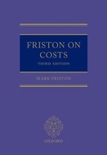 Abbildung von: Friston on Costs - Oxford University Press