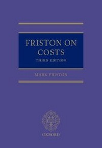 Abbildung von: Friston on Costs - Oxford University Press
