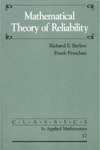 Enlarge image Cover: Mathematical Theory of Reliability - Society for Industrial & Applied Mathematics,U.S.