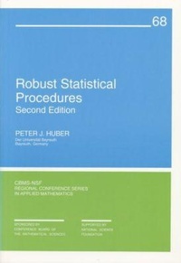 Abbildung von: Robust Statistical Procedures - Society for Industrial and Applied Mathematics (SIAM)
