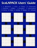 Cover: ScaLAPACK Users' Guide - Society for Industrial & Applied Mathematics,U.S.
