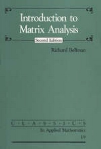 Abbildung von: Introduction to Matrix Analysis - Society for Industrial & Applied Mathematics,U.S.