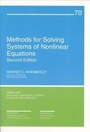 Cover: Methods for Solving Systems of Nonlinear Equations - Society for Industrial & Applied Mathematics,U.S.