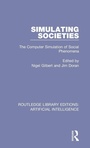 Cover: Simulating Societies - Routledge
