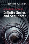 Cover: A Student's Guide to Infinite Series and Sequences - Cambridge University Press