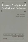 Cover: Convex Analysis and Variational Problems - Society for Industrial & Applied Mathematics,U.S.