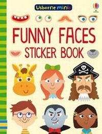 Enlarge image Cover: Funny Faces Sticker Book x 5 pack - Usborne Publishing Ltd