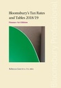 Cover: Bloomsbury's Tax Rates and Tables 2018/19: Finance Act Edition - Bloomsbury Professional