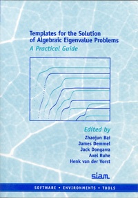 Abbildung von: Templates for the Solution of Algebraic Eigenvalue Problems - Society for Industrial and Applied Mathematics