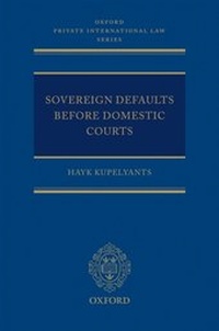 Abbildung von: Sovereign Defaults Before Domestic Courts - OUP eBook