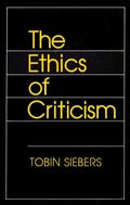 Cover: The Ethics of Criticism - Cornell University Press