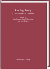 Enlarge image Cover: Reading Slowly - Harrassowitz Verlag