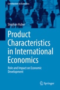 Cover: Product Characteristics in International Economics - Springer