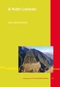 Cover: A Nubri Lexicon - LINCOM GmbH