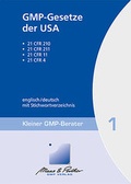 Cover: GMP-Gesetze der USA - GMP-Verlag Peither AG