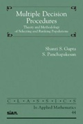 Cover: Multiple Decision Procedures - Society for Industrial & Applied Mathematics,U.S.