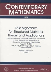 Abbildung von: Fast Algorithms for Structured Matrices - Society for Industrial and Applied Mathematics (SIAM)