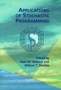 Cover: Applications of Stochastic Programming - Society for Industrial & Applied Mathematics,U.S.