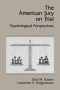 Cover: The American Jury On Trial - Taylor & Francis
