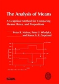 Cover: The Analysis of Means - Society for Industrial & Applied Mathematics,U.S.