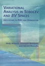 Cover: Variational Analysis in Sobolev and Bv Spaces - Society for Industrial and Applied Mathematics (SIAM)