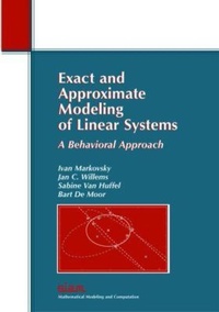 Abbildung von: Exact and Approximate Modeling of Linear Systems - Society for Industrial and Applied Mathematics (SIAM)