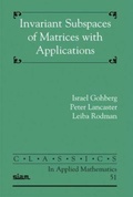 Cover: Invariant Subspaces of Matrices with Applications - Society for Industrial & Applied Mathematics,U.S.