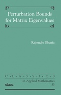 Cover: Perturbation Bounds for Matrix Eigenvalues - Society for Industrial & Applied Mathematics,U.S.