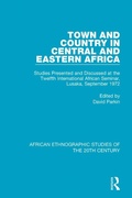 Cover: Town and Country in Central and Eastern Africa - Routledge