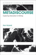 Cover: Metadiscourse - Bloomsbury Academic