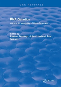 Enlarge image Cover: RNA Genetics - CRC Press