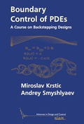 Cover: Boundary Control of PDEs - Society for Industrial & Applied Mathematics,U.S.