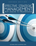 Cover: Effective Strategic Management - Cognella, Inc