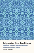 Cover: Polynesian Oral Traditions - Kent State University Press