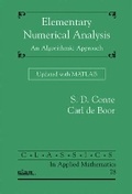 Cover: Elementary Numerical Analysis - Society for Industrial & Applied Mathematics,U.S.