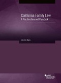 Cover: California Family Law - West Academic Press