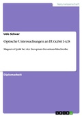 Cover: Optische Untersuchungen an EU(x)Sr(1-x)S - GRIN Verlag