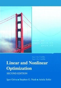 Enlarge image Cover: Linear and Nonlinear Optimization - Society for Industrial & Applied Mathematics,U.S.