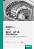 Cover: Beruf - Betrieb - Organisation - Verlag Julius Klinkhardt