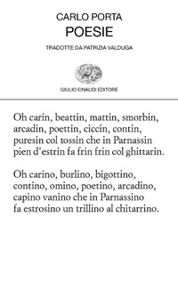 Abbildung von: Poesie. Testo italiano e milanese - Collezione di poesia;Einaudi